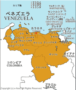 ベネズエラ地図